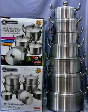 7 Sets Aluminium Cookware