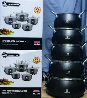 5 Sets of Non-Stick Cookware Pot