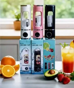 Hp-118 Portable Rechargeable Juicer Cup 450ml Smoothie Maker