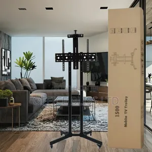 Mobile Tv Cart on Wheels 32 - 65 Inches