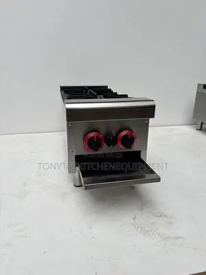 Commercial Table Top 2 Burner Gas Stove – Heavy Duty Restaurant Cooker