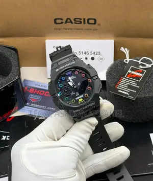 Gab001g-2a Casio G-Shock Digital / Analog Rubber Strap Watch