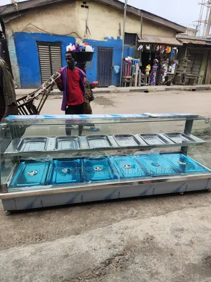 Display Food Warmer 6plate Up and Down
