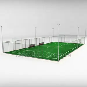 Premium Double Colour Football Turf for Football Fields