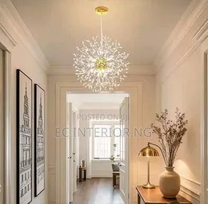 Luxury Crystal Dandelion Living Room Chandelier