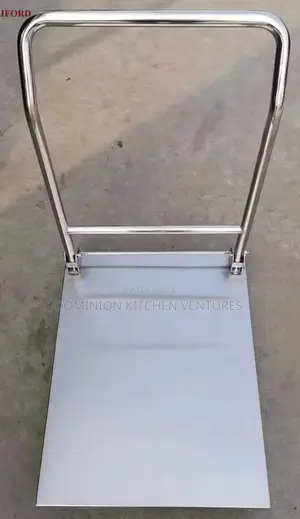 This Is A Stainless Steel Platform Trolley