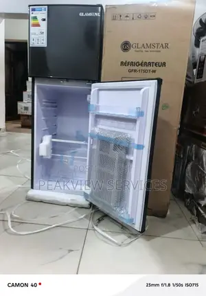Glamstar GFR-175dt-W 138l Double Door Refrigerator