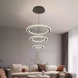 Modern 3 Ring Chandelier Light