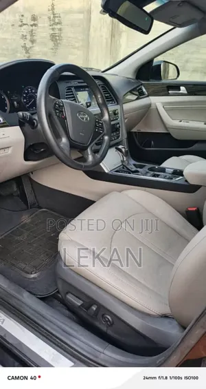 Hyundai Sonata 2015 Black