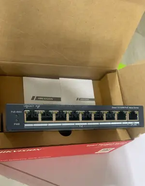 Hikvision Ds-3e1309p-ei/M 8 Port Fast Ethernet Smart Poe Switch