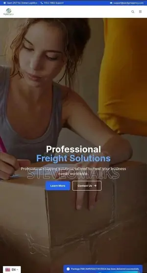 Courier/Logistics Website
