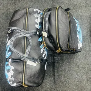 "Lv Duo: Backpack + Duffel Bag Combo"
