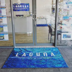 Print Plush Logo Mat in Lagos