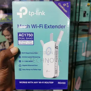 Tp-Link Re450 Dual-Band Ac1750 Wi-Fi Range Extender