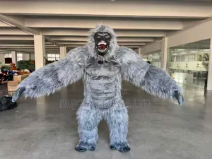 Gorilla Costume for Event.Available in Black, Grey and Dark Grey Color