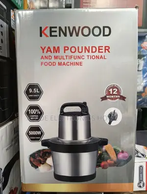 9.5ltr Kenwood Yam Pounder (Big Size) 2yrs Waranty