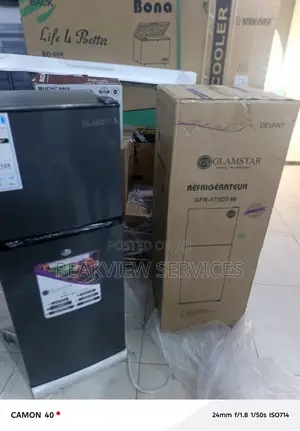 138l Refrigerator Unit Glamstar GFR-175dt-W
