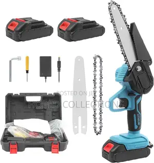Chainsaw With Two Batteries