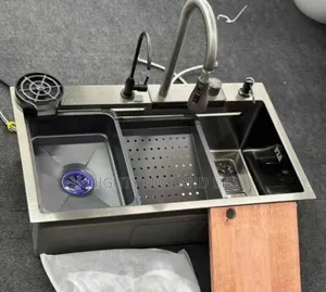 Multifunctional Smart Workstation Kitchen Sink