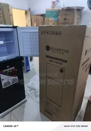 Glamstar Refrigerator 138l Two Door Design