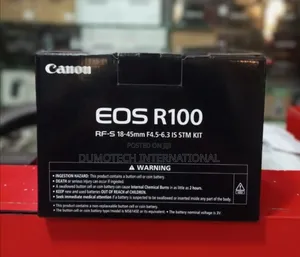 Canon Eos R100 Camera With Rf-S 18-45mm Kit Lens