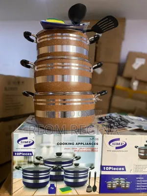 10pcs Quality Non-Stick Cookware / Pot Set