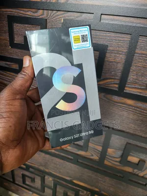New Samsung Galaxy S21 Ultra 5G 256 GB Black