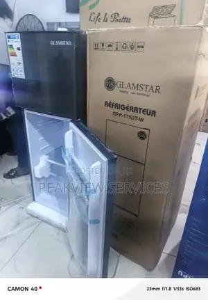 Compact Kitchen Fridge 138l Glamstar GFR-175dt-W