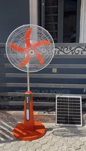 New Design Solar Rechargeable Fan