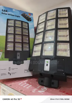 All In One Solar Street Light 3000watt