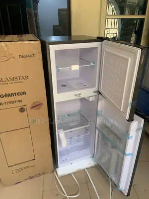 Glamstar Two Door Refrigerator 175l GFR-175dt-W