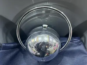 Globe Purse — Mercury Silver