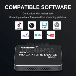 Unisheen Uc2500h 4k60 Hdmi Video Capture Box Loopout