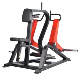 Commercial Plate-Loaded Seated Rowing Machine
