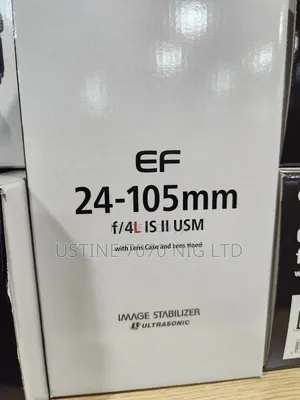 Camera Lens Ef 24-105mm F4l Is Ii Usm (New)