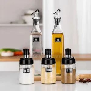 5pcs Oil Dispenser Spice Bottles