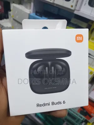 Original Redmi Buds 6 - Dual Drivers 49db Flagship Anc (Sealed)