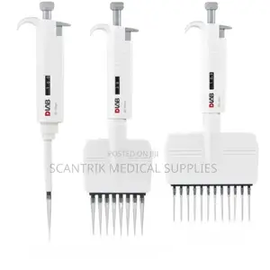 High-Accuracy 12-Channel Adjustable Micropipette
