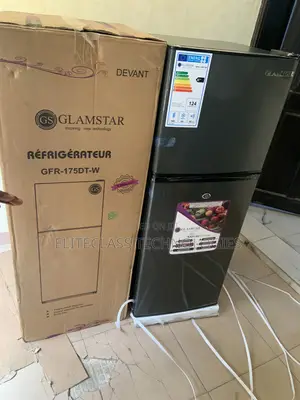 Glamstar Fridge Model (Gfr-175dt-W) Top Freezer 175l