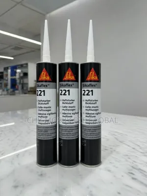 Sikaflex 221 Polyurethane Adhesive Sealant (Black/300ml)
