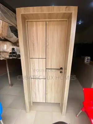 Locally Crafted HDF Wooden Door