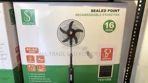 16 Inch Rechargeable Solar Fan Remote Controlled