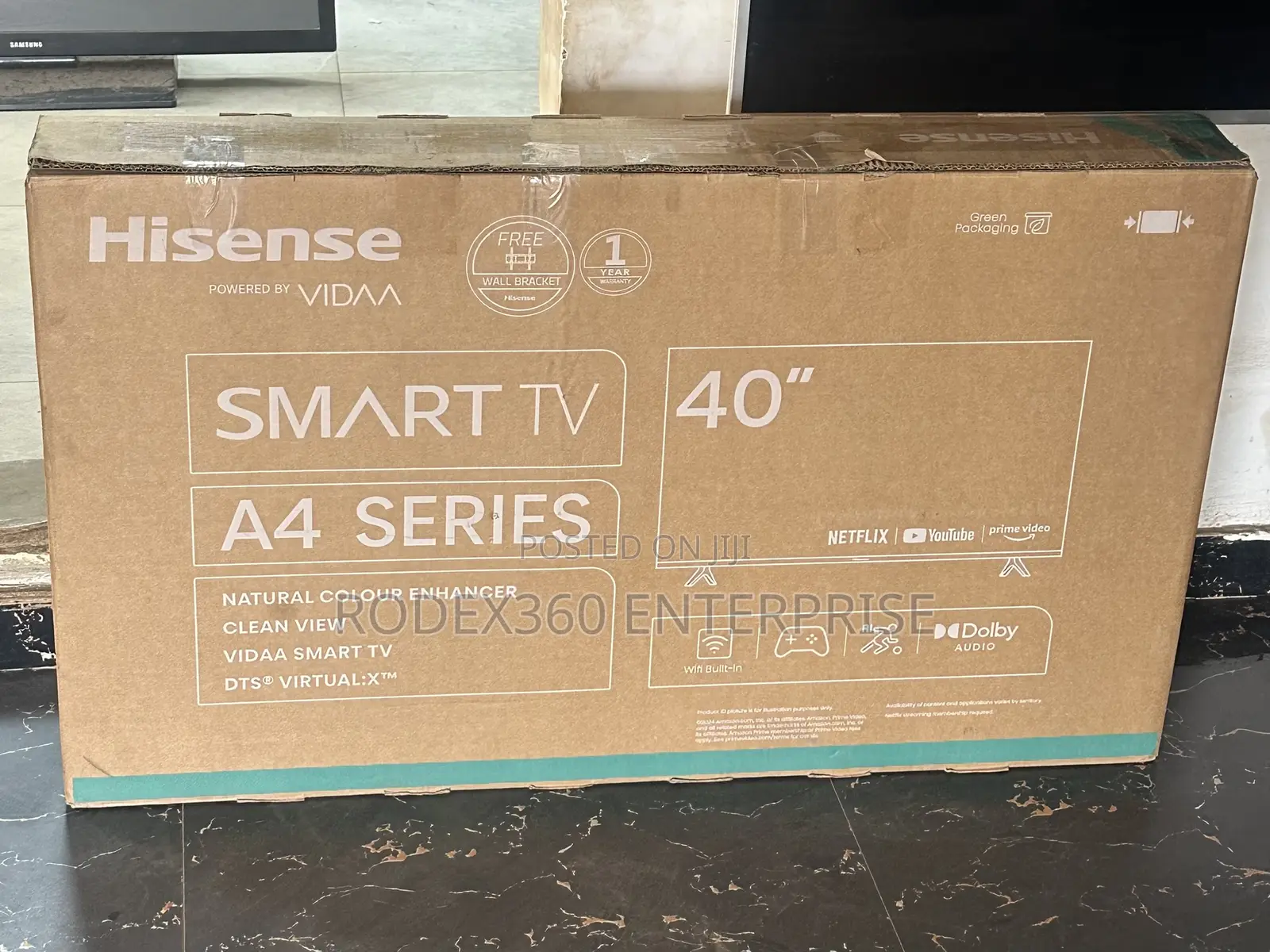40” Brand New Hisense Smart Tv