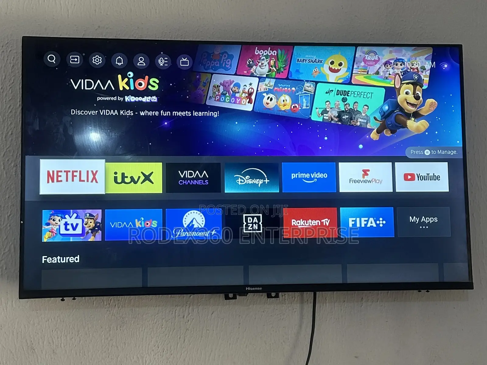 40” Brand New Hisense Smart Tv