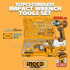 Ingco – 152pcs Cordless Impact Wrench