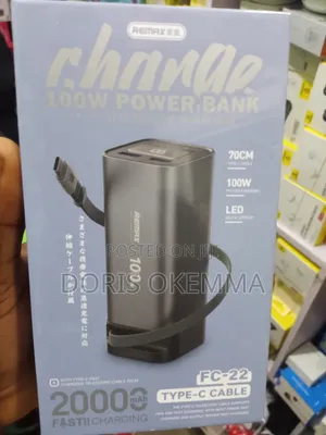 Remax Fc-22 100w Power Bank (20,000mah) - Laptop Phone Fast Charger