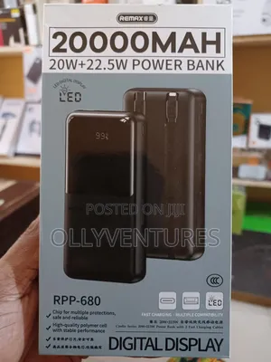 Remax Powerbank 20w+22.5w RPP-680