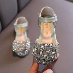 Luxury Glitter Bow Girls' Flats – Elegant Princess Party Shoes