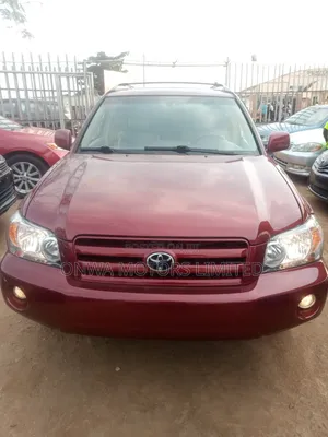 Toyota Highlander Limited V6 4x4 2006 Red