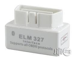 Mini ELM327 Bluetooth OBD2 Scanner White